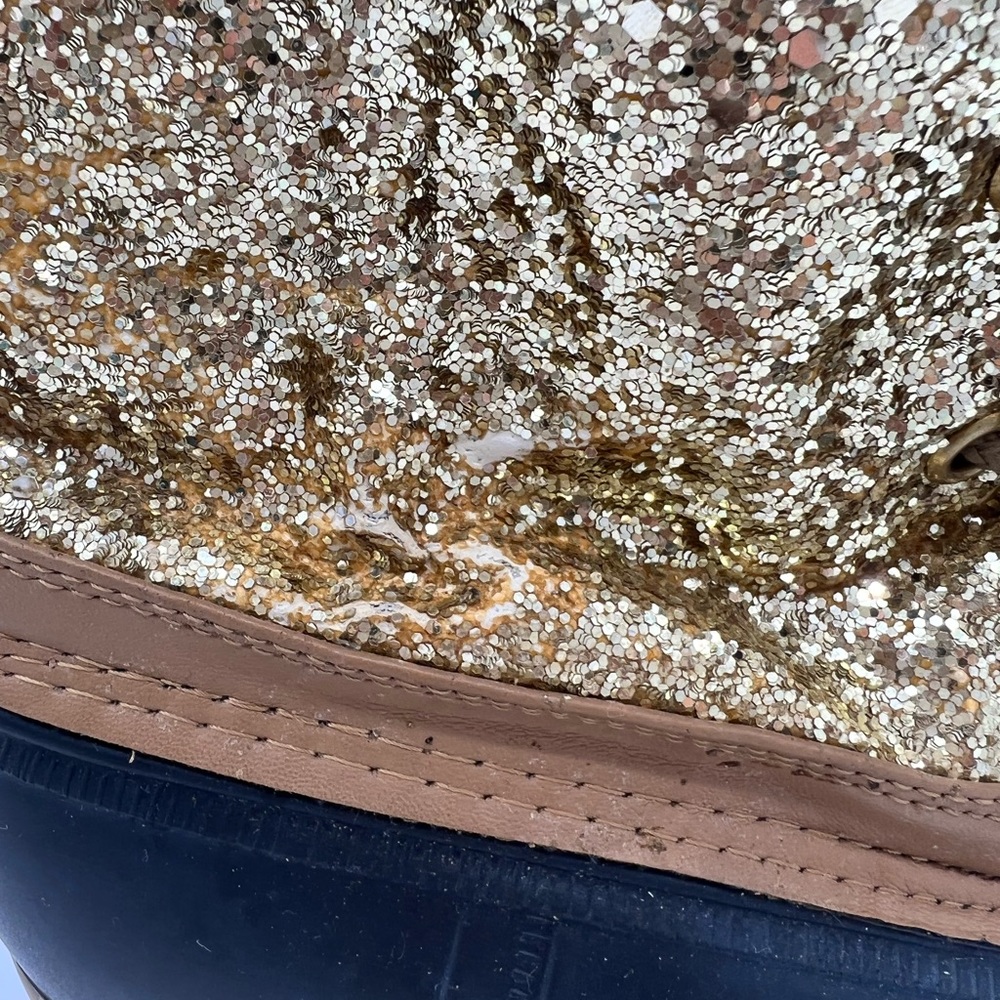 Etc! Gold/Navy Dutch Shoes - Picture 10 of 11
